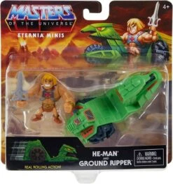 He-Man And Ground Ripper Masters Of The Universe Eternia Minis Action Figure 5 Cm