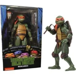Action Figures Teenage Mutant Ninja Turtles 1990 Tortues Ninja TMNT 18 Cm NECA -Boutique De Modèles michelangelo tartarughe ninja neca action figure 18cm 2 large 8ec146a4 183d 459a b500 b741daeb696f