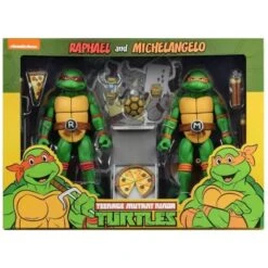 Michel-ange Et De Raphaël Action Figures Pack De 2 Tortues Ninja Turtles TMNT Neca 54103 18cm