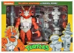 Triceraton Infantryman & Roadkill Rodney Teenage Mutant Ninja Turtles Action Figure 3-Pack 18 Cm NECA 54160