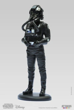 Tie Fighter Pilot Star Wars Elite Collection Statue 18 Cm -Boutique De Modèles sw031 tie fighter pilot starwars figurine attakus lucasfilm film 03