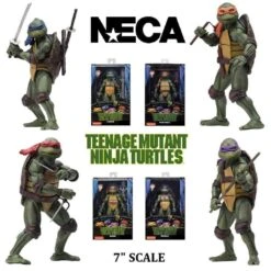 Action Figures Teenage Mutant Ninja Turtles 1990 Tortues Ninja TMNT 18 Cm NECA