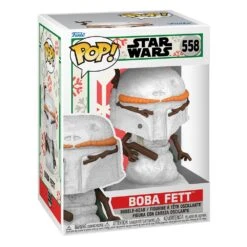FUNKO Star Wars Holiday 2022 POP! Heroes Vinyl Figure Boba Fett 9 Cm - 558