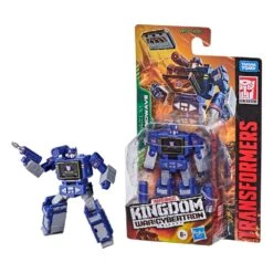 Transformers Generations War For Cybertron: Kingdom Action Figures Core Class 2021 W4 Soundwave