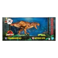 Jurassic Park X Transformers Generations Action Figures Tyrannocon Rex 18 Cm & Autobot JP93 14 Cm