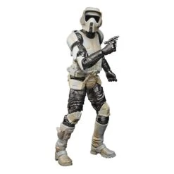 Scout Trooper Star Wars The Mandalorian Black Series Carbonized Action Figure 2021 15 Cm