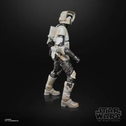 Scout Trooper Star Wars The Mandalorian Black Series Carbonized Action Figure 2021 15 Cm -Boutique De Modèles x hasf2871 h