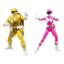 Power Rangers X TMNT Lightning Collection Action Figures 2022 Morphed April O´Neil & Michelangelo