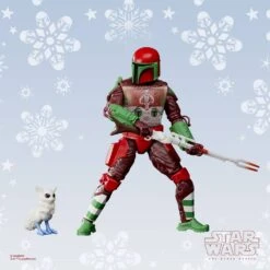 Mandalorian Warrior (Holiday Edition) Star Wars Black Series Action Figure 15 Cm -Boutique De Modèles x hasf5305 c