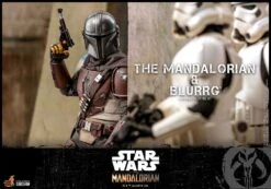 Hot Toys The Mandalorian And Blurrg Star Wars The Mandalorian Action Figure 2-Pack 1/6 37 Cm -Boutique De Modèles x hot908287 o