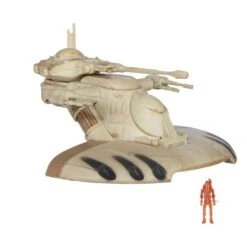 JAZWARES Armored Assault Star Wars Micro Galaxy Squadron Vehicle With Figures With Figures 12 Cm