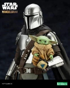Kotobukiya Mandalorian & Grogu With Beskar Staff Star Wars The Mandalorian ARTFX+ Statue 1/10 18 Cm -Boutique De Modèles x ktosw193 i
