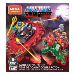 Masters Of The Universe Mega Construx Probuilders Construction Set Battle Cat Vs. Roton