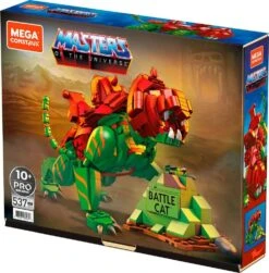 Battle Cat Masters Of The Universe Mega Construx Probuilders Construction Set Origins - JULY 2021