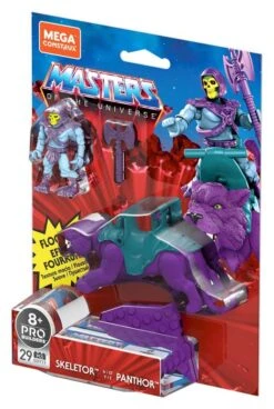 Skeletor & Panthor Masters Of The Universe Mega Construx Probuilders Construction Set -Boutique De Modèles x mattgvy17 a