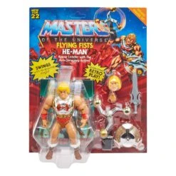 Flying Fists He-Man Skeletor Masters Of The Universe Origins Deluxe Action Figure 2022 14 Cm