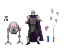 Shredder Vs Krang Dans Bubble Walker Action Figure TMNT Ninja Turtles 2-Pack 18 Cm NECA 54114