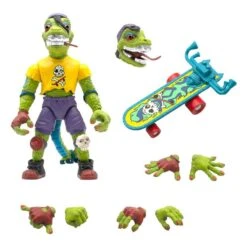 SUPER7 Mondo Gecko Teenage Mutant Ninja Turtles Ultimates Action Figure 18 Cm - APRIL 2021