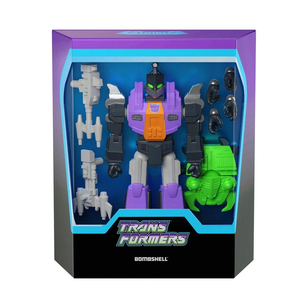SUPER7 Bombshell Transformers Ultimates Action Figure 18 Cm 3 SUPER7 Bombshell Transformers Ultimates Action Figure 18 Cm