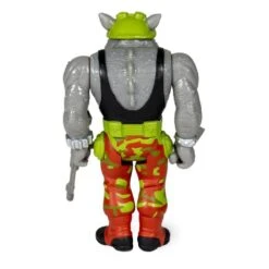 Rocksteady Teenage Mutant Ninja Turtles ReAction Action Figure 10 Cm -Boutique De Modèles x sup7 re tmntw01 rck 01 a 1
