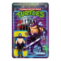 Shredder Teenage Mutant Ninja Turtles ReAction Action Figure 10 Cm