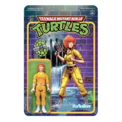 April ONeil Teenage Mutant Ninja Turtles ReAction Action Figure 10 Cm