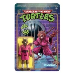 Splinter Teenage Mutant Ninja Turtles ReAction Action Figure 10 Cm