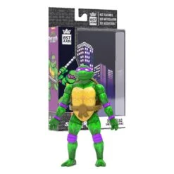 The Loyal Subjects Teenage Mutant Ninja Turtles BST AXN Action Figure NES 8-Bit Donatello Exclusive 13 Cm